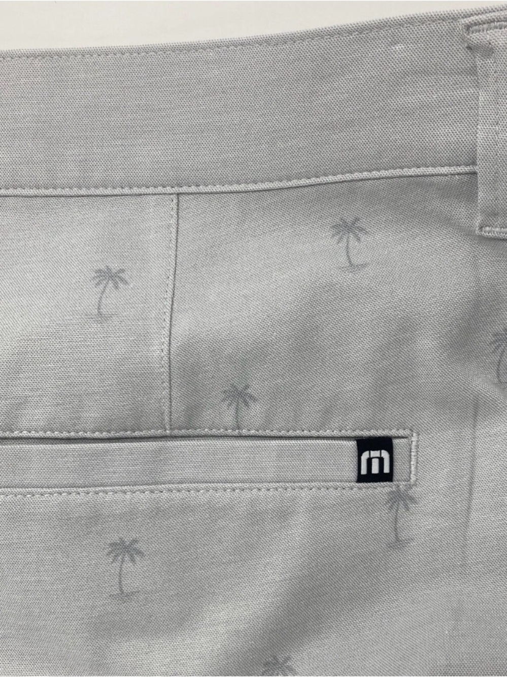 New shorts Travis Mathew Resort to This Stretch Waistband Size 40 Light Gray mid - Picture 3 of 7